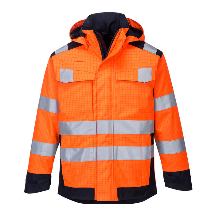 Modaflame Rain Multi-Norm Arc Jacket | Portwest