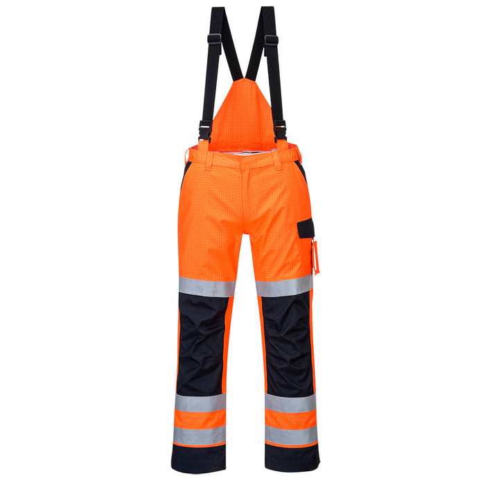 Portwest Modaflame Rain Multi-Norm Arc Trouser Bib & Brace | MV71
