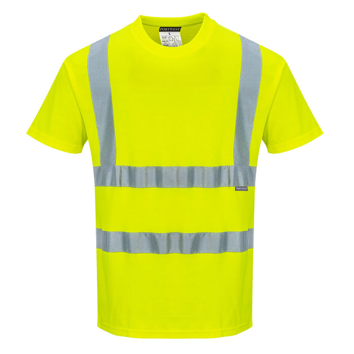 Hi-Vis Cotton Comfort T-Shirt S/S | Portwest