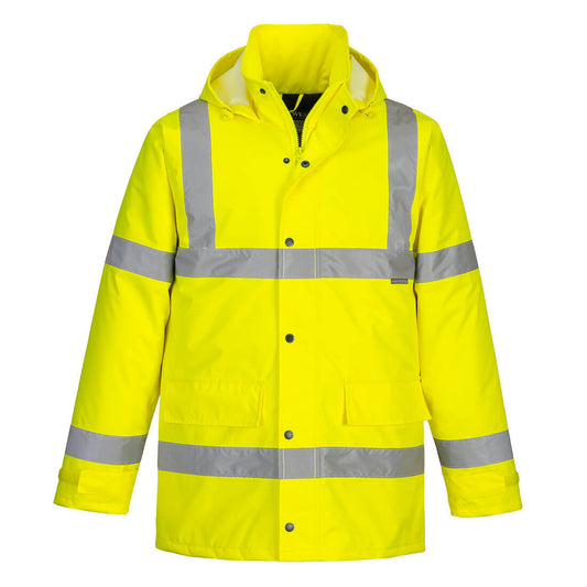 Hi-Vis Winter Traffic Waterproof Jacket | Portwest