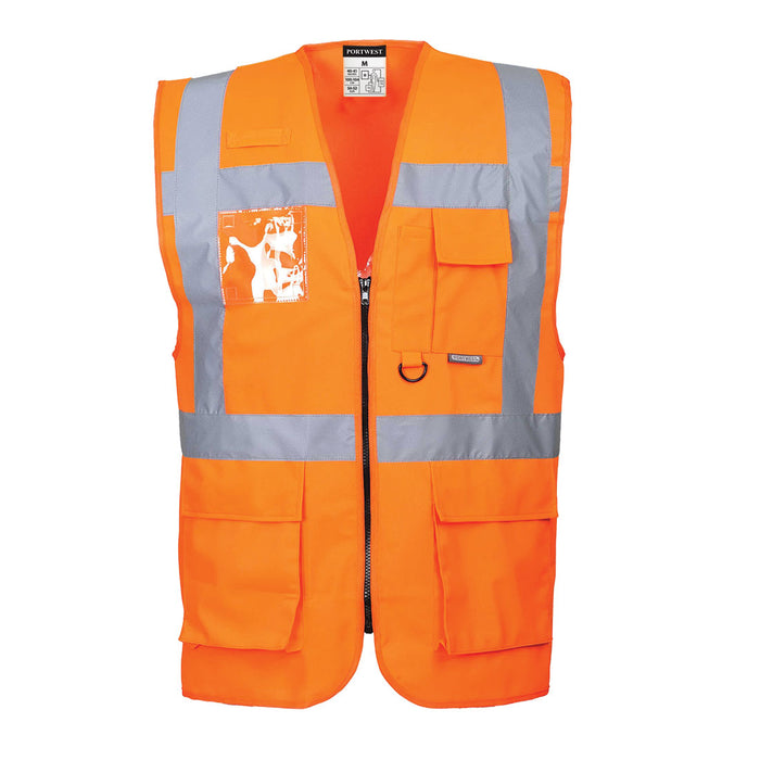 Berlin Hi-Vis Executive Vest | Portwest