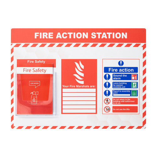 Fire Action Station Board | 800 x 600mm