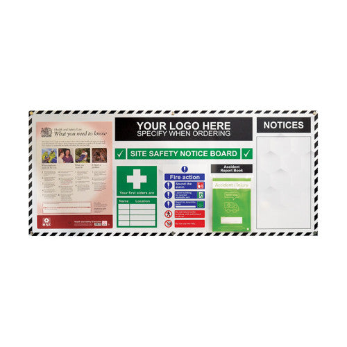 Site Safety Notice Board | 700 x 1600mm