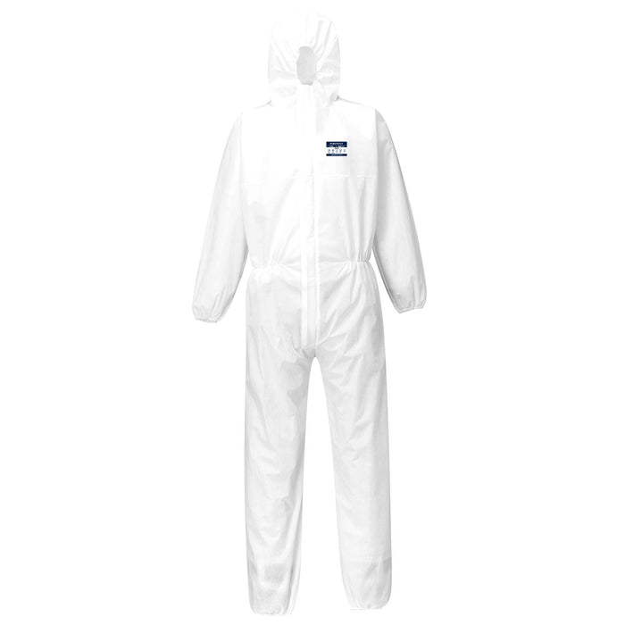 Portwest BizTex SMS Disposable Coverall Type 5/6, Box of 50 | ST30