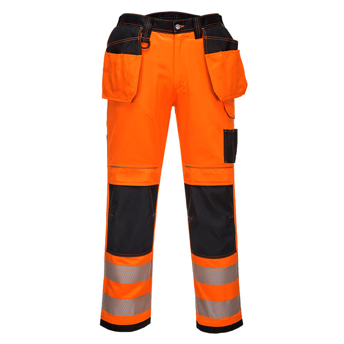 Portwest PW3 Hi-Vis Holster Pocket Work Trouser | T501