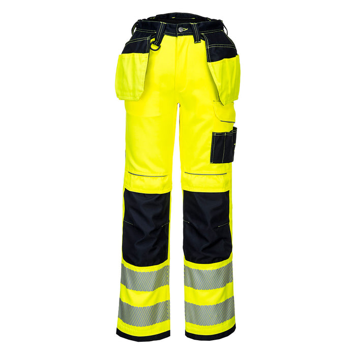 Portwest PW3 Hi-Vis Holster Pocket Work Trouser | T501