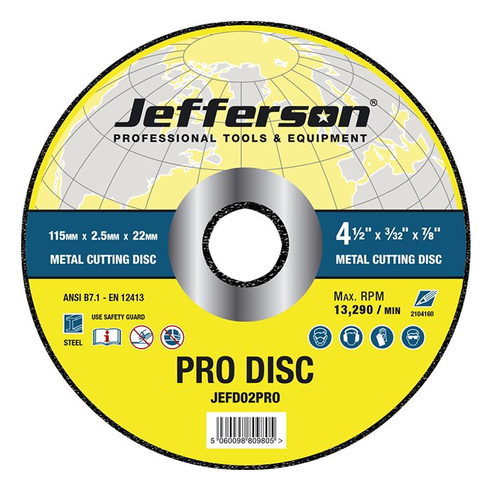 Metal Cutting Abrasive Discs | Jefferson Professional