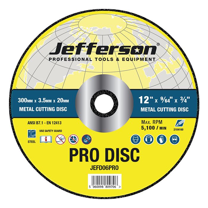 Metal Cutting Abrasive Discs | Jefferson Professional