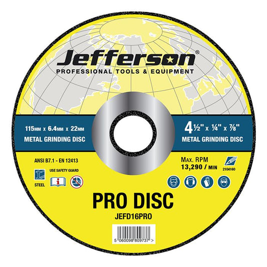 Metal Grinding Discs | Jefferson Professional