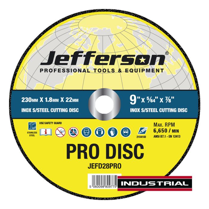INOX Cutting Discs | Jefferson Professional