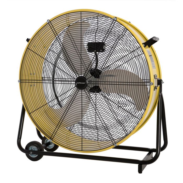 Jefferson Professional High Velocity Drum Fan 110V | JEFFANDRM