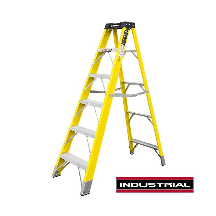 Fibreglass Step Ladders 4 - 8 Tread | Jefferson Professional