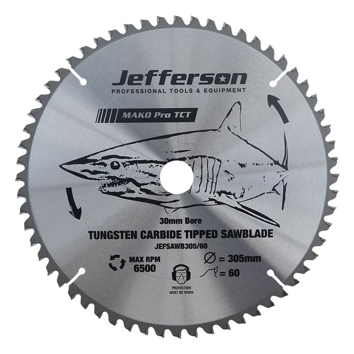Jefferson Professional 12" TCT Blades | JEFSAWB305