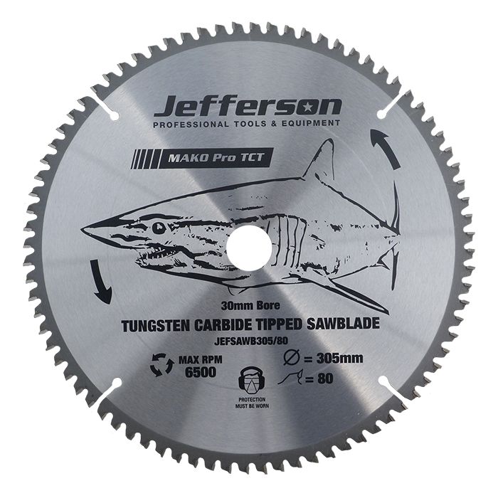 Jefferson Professional 12" TCT Blades | JEFSAWB305