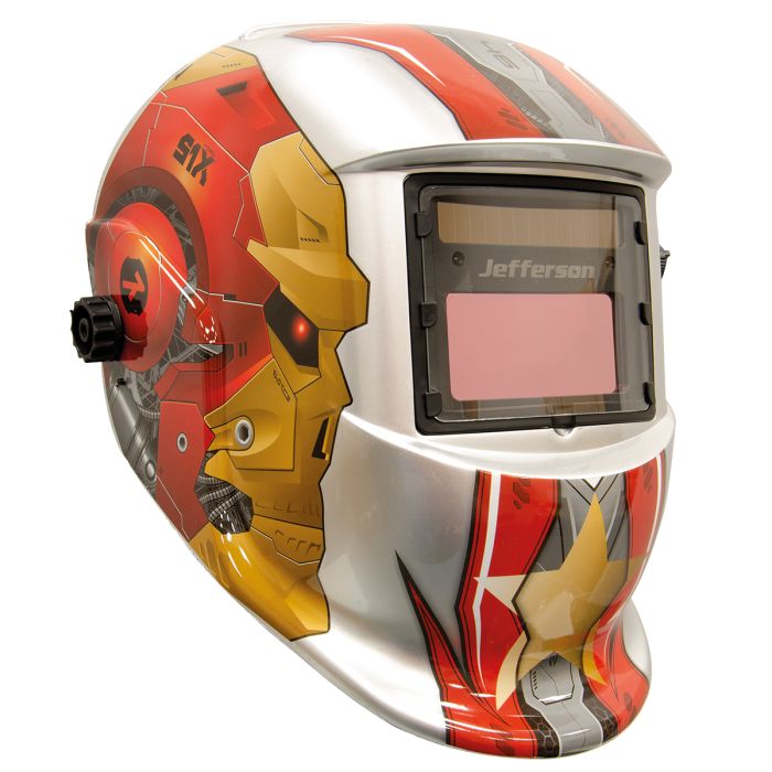 Jefferson Professional Automatic Welding & Grinding Helmets (Art Design) | JEFWELHT6G