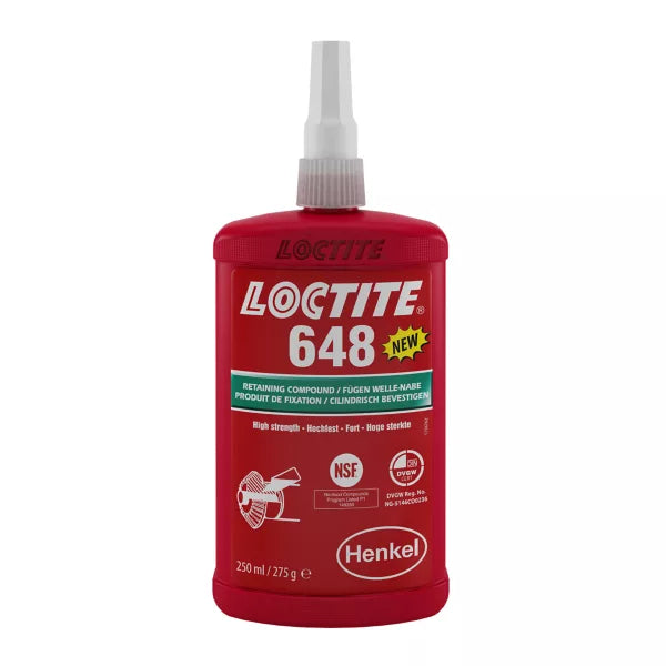 Loctite 648 Green High Strength Retainer | LOC.648