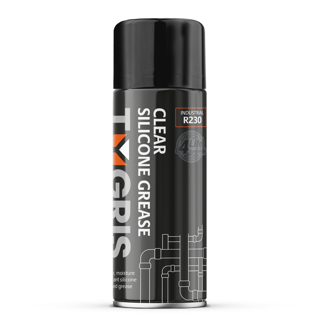 Tygris Clear Silicone Grease | 400ml Spray