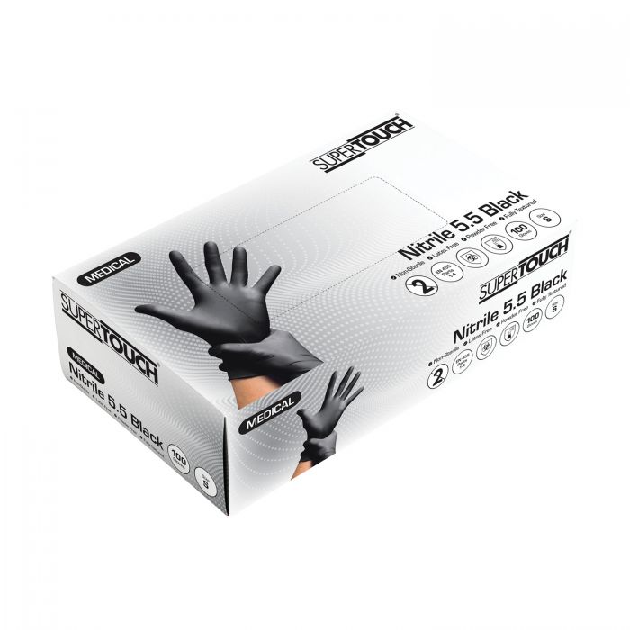 Supertouch 5.5 Powder Free Nitrile Gloves | SDS-055
